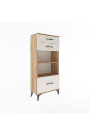 Arges Dolap 2 Raflı 3 Çekmeceli 60x30x134 - S17M008V7A