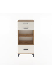 Arges Dolap 2 Raflı 3 Çekmeceli 60x30x134 - S17M008V7A