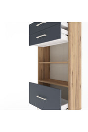 Arges Dolap 2 Raflı 3 Çekmeceli 60x30x134 - S17M008V8A