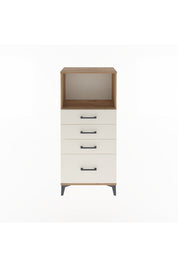 Arges Dolap Tek Raflı 4 Çekmeceli 60x30x134 - S17M009V7A