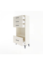 Arges Dolap Tek Raflı 4 Çekmeceli 60x30x134 - S17M010V1A