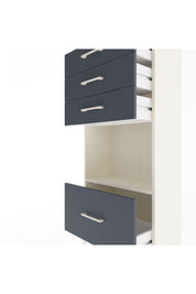Arges Dolap Tek Raflı 4 Çekmeceli 60x30x134 - S17M010V2A