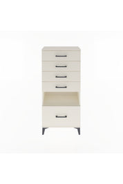 Arges Dolap Tek Raflı 5 Çekmeceli 60x30x134 - S17M012V1A