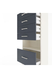 Arges Dolap Tek Raflı 5 Çekmeceli 60x30x134 - S17M012V2A
