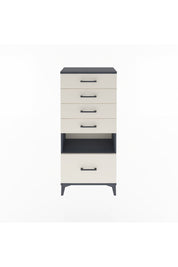 Arges Dolap Tek Raflı 5 Çekmeceli 60x30x134 - S17M012V4A