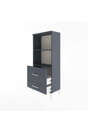 Arges Dolap 2 Raflı 2 Çekmeceli 60x30x134 - S17M013V5A