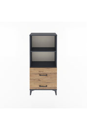 Arges Dolap 2 Raflı 2 Çekmeceli 60x30x134 - S17M013V6A