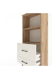 Arges Dolap 2 Raflı 2 Çekmeceli 60x30x134 - S17M013V7A
