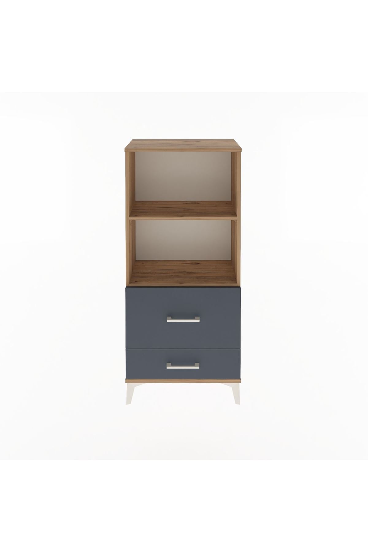 Arges Dolap 2 Raflı 2 Çekmeceli 60x30x134 - S17M013V8A
