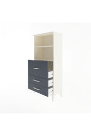 Arges Dolap 2 Raflı 3 Çekmeceli 60x30x134 - S17M014V2A