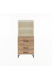 Arges Dolap 2 Raflı 3 Çekmeceli 60x30x134 - S17M014V3A