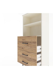 Arges Dolap 2 Raflı 3 Çekmeceli 60x30x134 - S17M014V3A