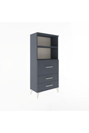 Arges Dolap 2 Raflı 3 Çekmeceli 60x30x134 - S17M014V5A