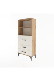 Arges Dolap 2 Raflı 3 Çekmeceli 60x30x134 - S17M014V7A