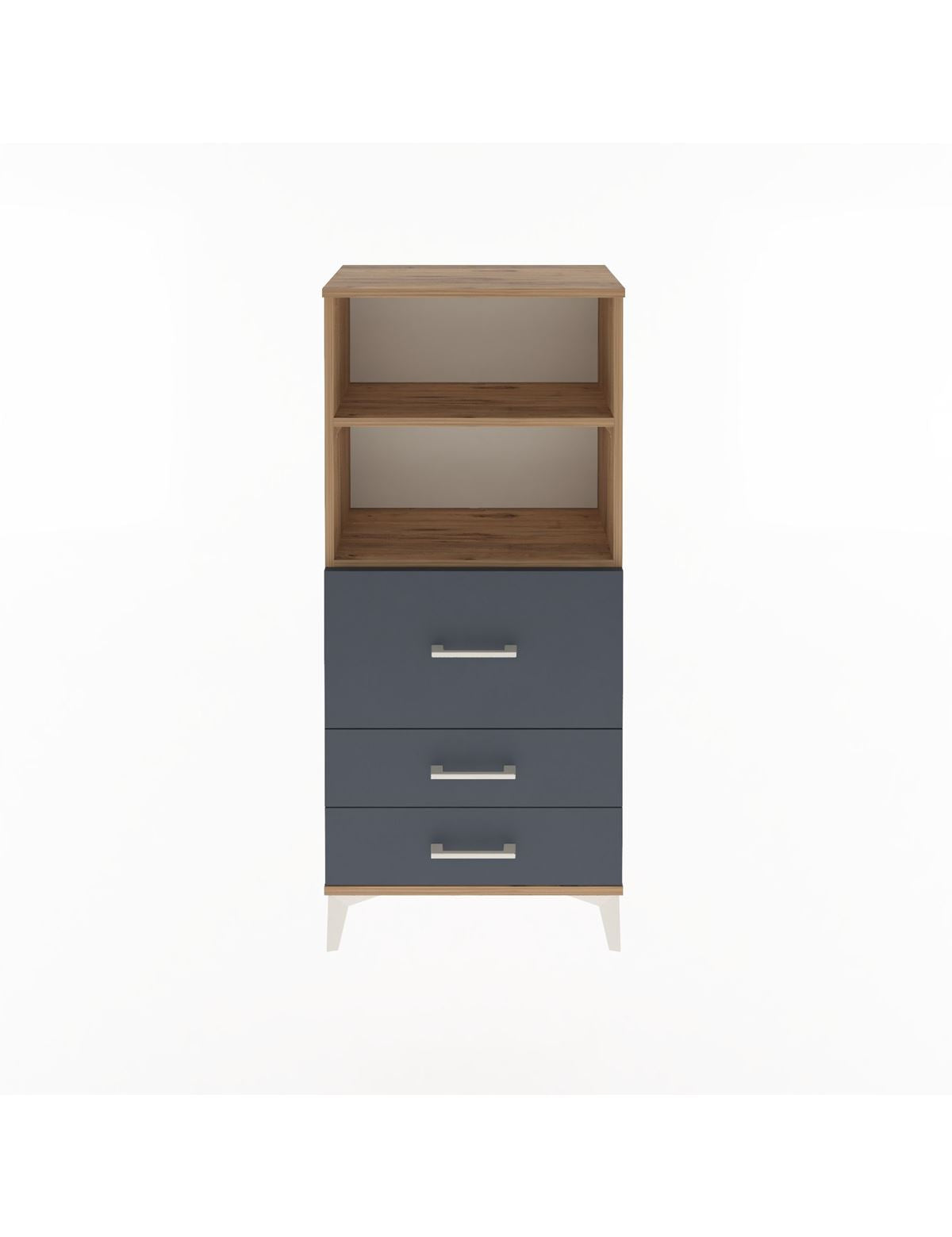 Arges Dolap 2 Raflı 3 Çekmeceli 60x30x134 - S17M014V8A