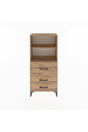 Arges Dolap 2 Raflı 3 Çekmeceli 60x30x134 - S17M014V9A