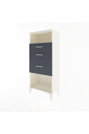 Arges Dolap Tek Raflı 3 Çekmeceli 60x30x134 - S17M015V2A