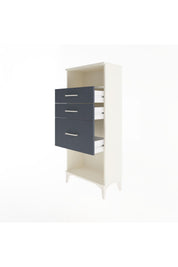 Arges Dolap Tek Raflı 3 Çekmeceli 60x30x134 - S17M015V2A