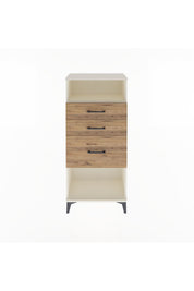 Arges Dolap Tek Raflı 3 Çekmeceli 60x30x134 - S17M015V3A