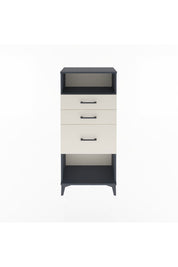 Arges Dolap Tek Raflı 3 Çekmeceli 60x30x134 - S17M015V4A
