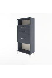 Arges Dolap Tek Raflı 3 Çekmeceli 60x30x134 - S17M015V5A