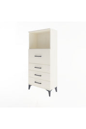 Arges Dolap Tek Raflı 4 Çekmeceli 60x30x134 - S17M016V1A