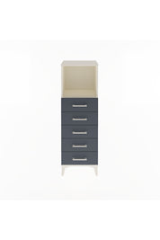 Arges Dolap Tek Raflı 5 Çekmeceli 44x30x134 - S16M075V2A