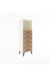 Arges Dolap Tek Raflı 5 Çekmeceli 44x30x134 - S16M075V3A