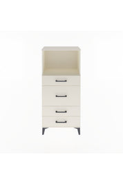 Arges Dolap Tek Raflı 4 Çekmeceli 60x30x134 - S17M017V1A