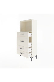 Arges Dolap Tek Raflı 4 Çekmeceli 60x30x134 - S17M017V1A