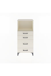 Arges Dolap Tek Raflı 4 Çekmeceli 60x30x134 - S17M018V1A