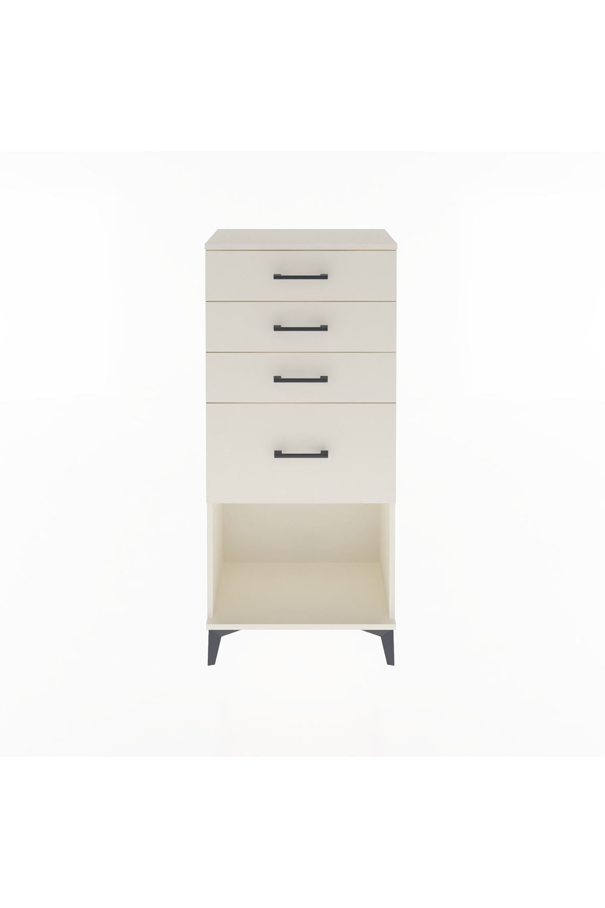 Arges Dolap 4 Çekmeceli 60x30x134 - S17M019V1A