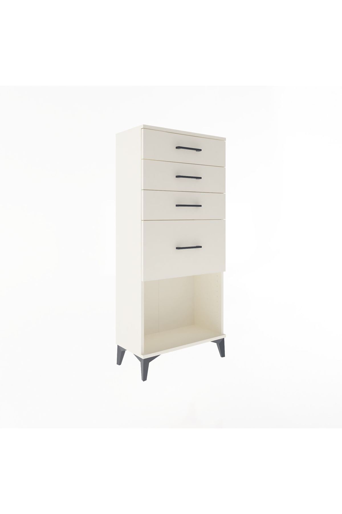 Arges Dolap 4 Çekmeceli 60x30x134 - S17M019V1A