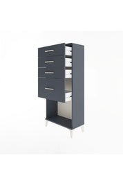 Arges Dolap 4 Çekmeceli 60x30x134 - S17M019V5A
