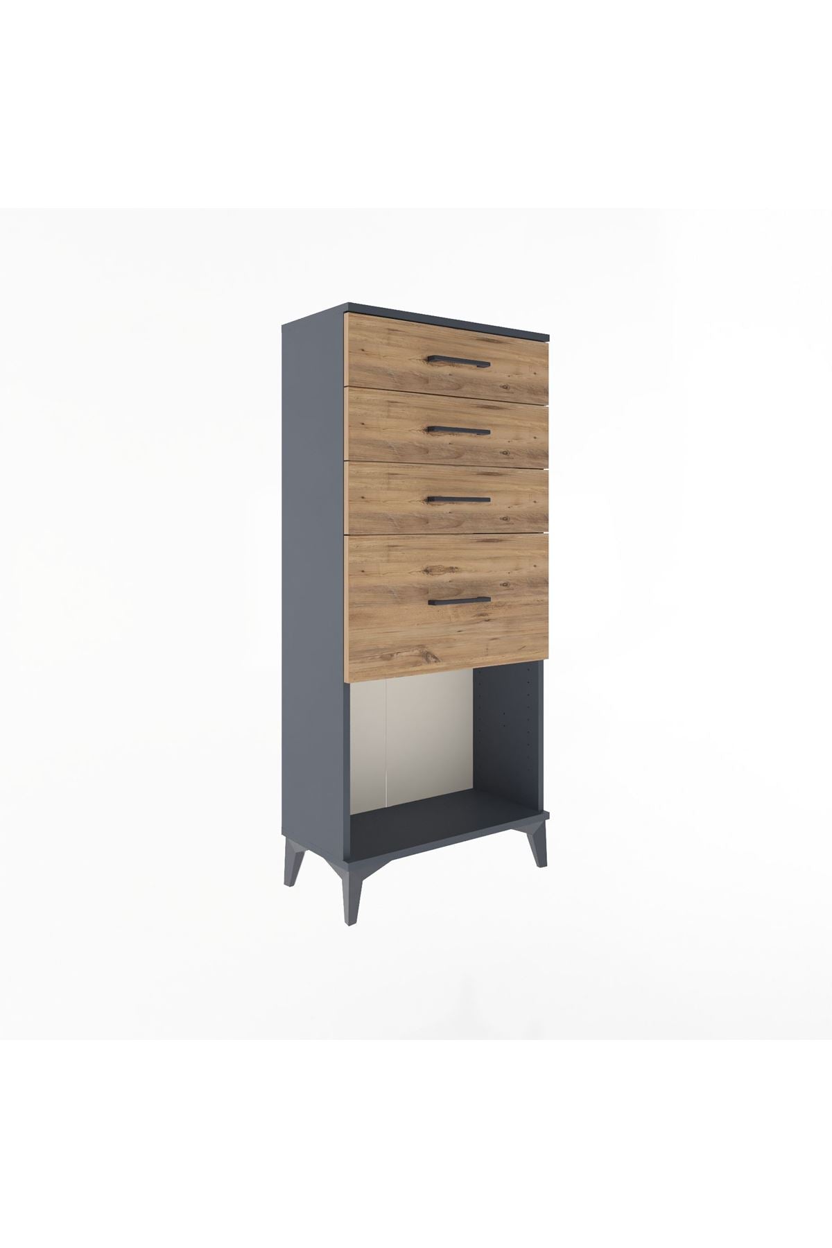 Arges Dolap 4 Çekmeceli 60x30x134 - S17M019V6A