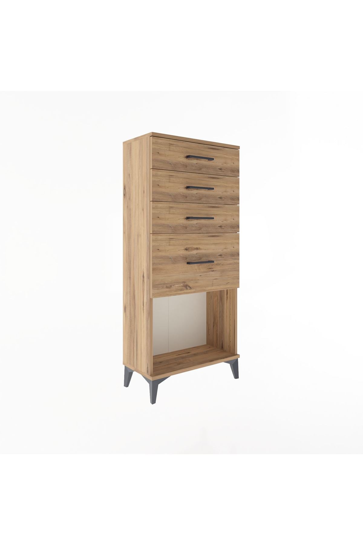 Arges Dolap 4 Çekmeceli 60x30x134 - S17M019V9A