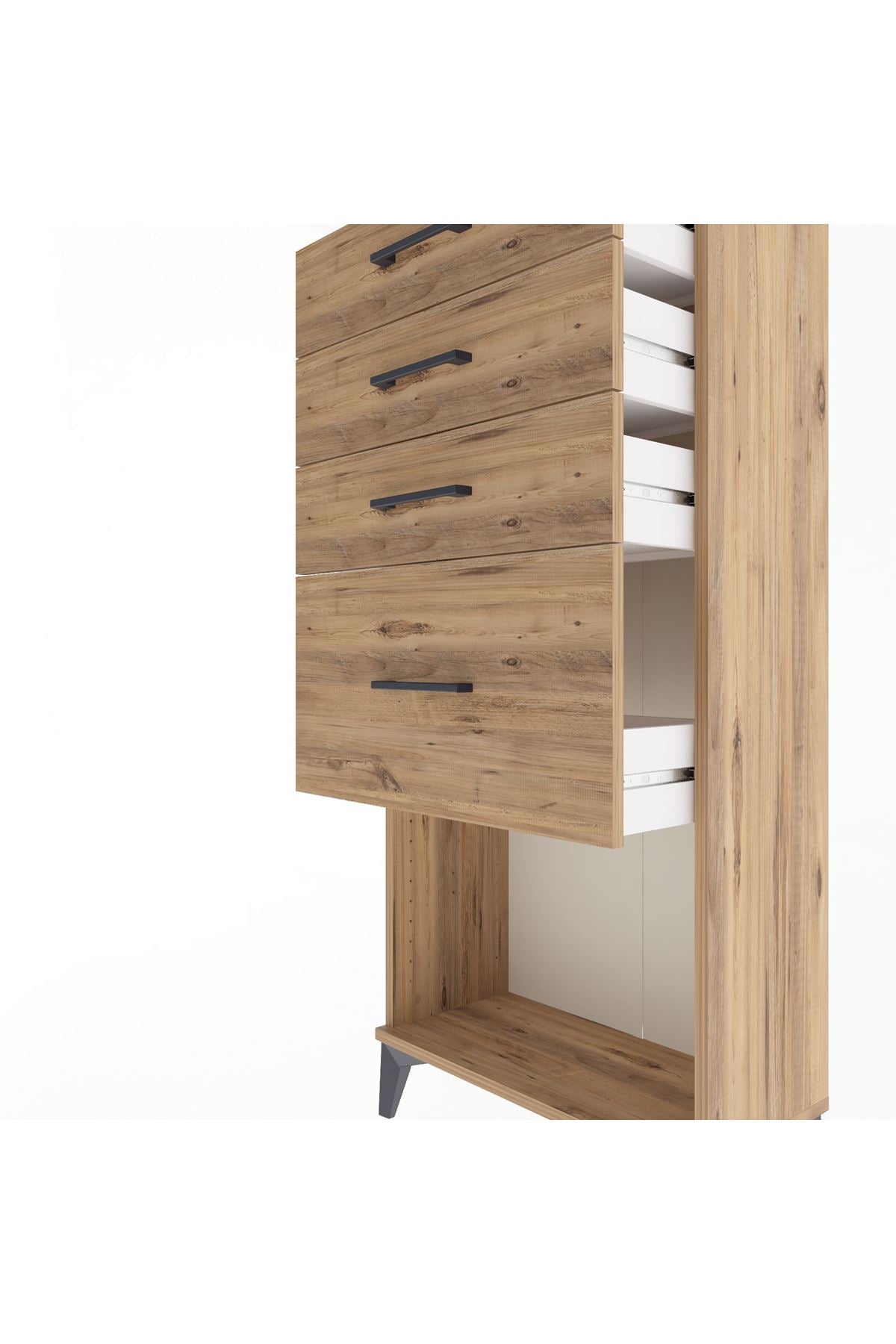 Arges Dolap 4 Çekmeceli 60x30x134 - S17M019V9A