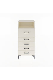 Arges Dolap Tek Raflı 5 Çekmeceli 60x30x134 - S17M020V1A