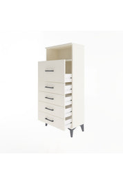 Arges Dolap Tek Raflı 5 Çekmeceli 60x30x134 - S17M020V1A