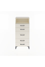 Arges Dolap Tek Raflı 5 Çekmeceli 60x30x134 - S17M021V1A