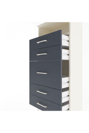 Arges Dolap Tek Raflı 5 Çekmeceli 60x30x134 - S17M021V2A