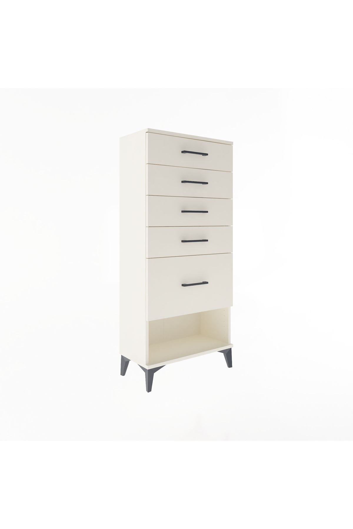 Arges Dolap 5 Çekmeceli 60x30x134 - S17M022V1A