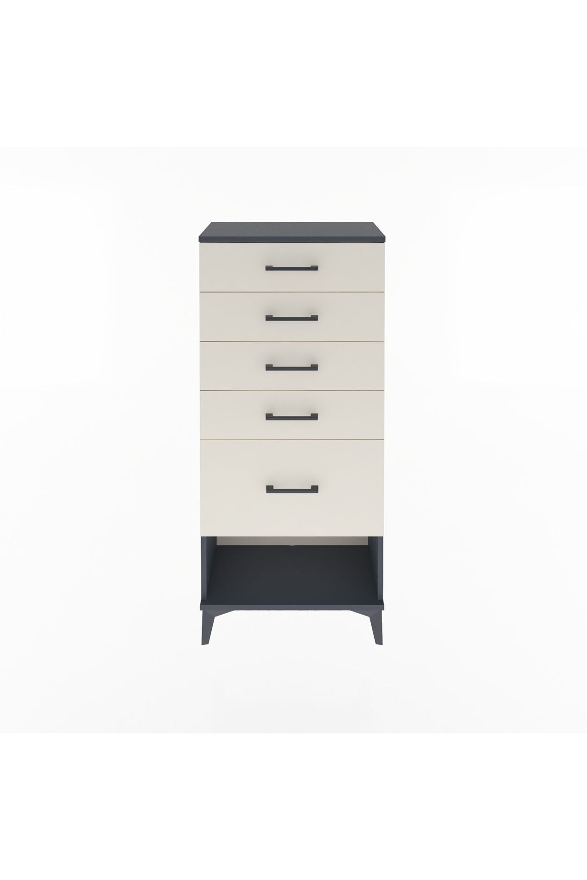 Arges Dolap 5 Çekmeceli 60x30x134 - S17M022V4A