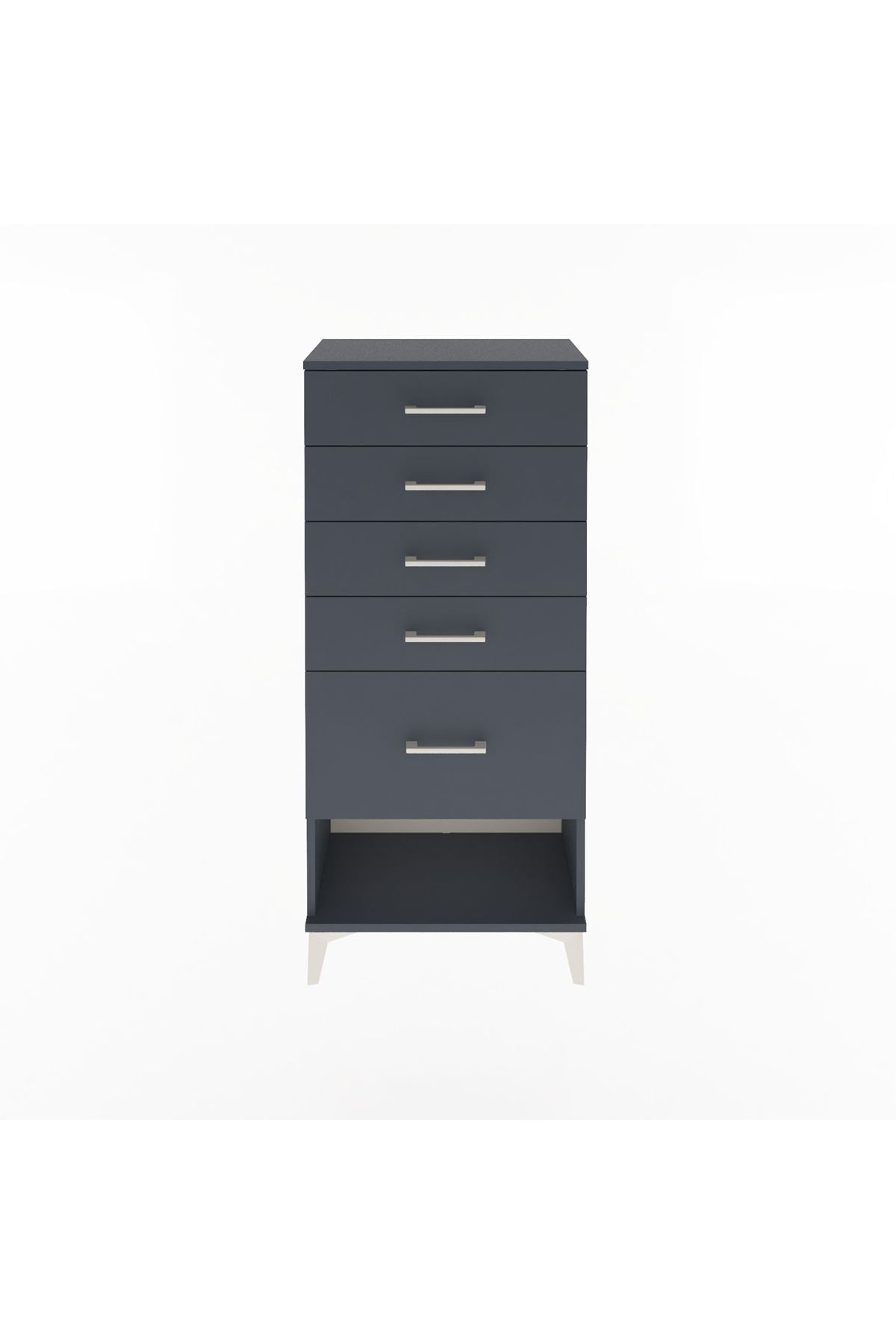 Arges Dolap 5 Çekmeceli 60x30x134 - S17M022V5A