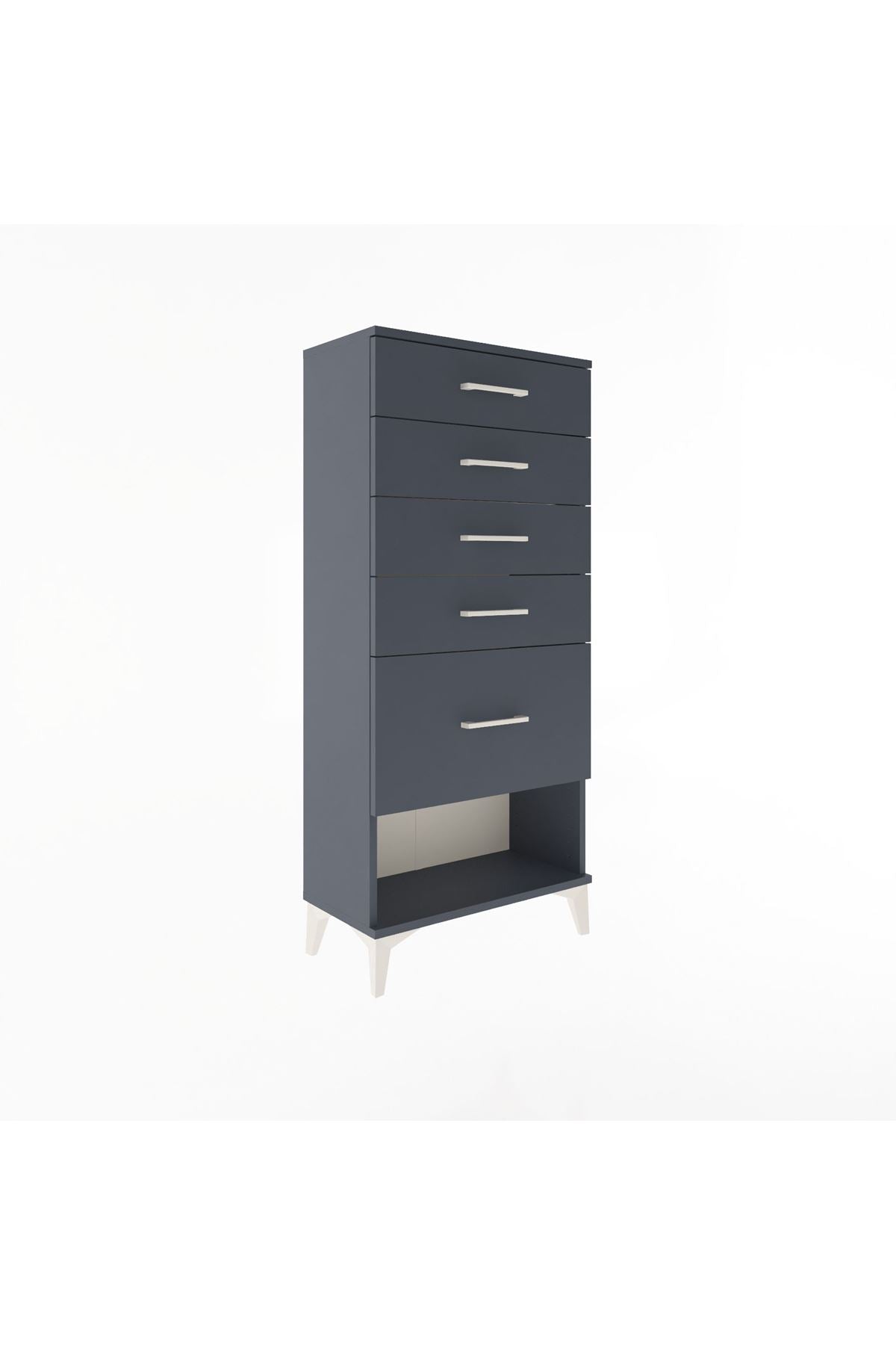Arges Dolap 5 Çekmeceli 60x30x134 - S17M022V5A