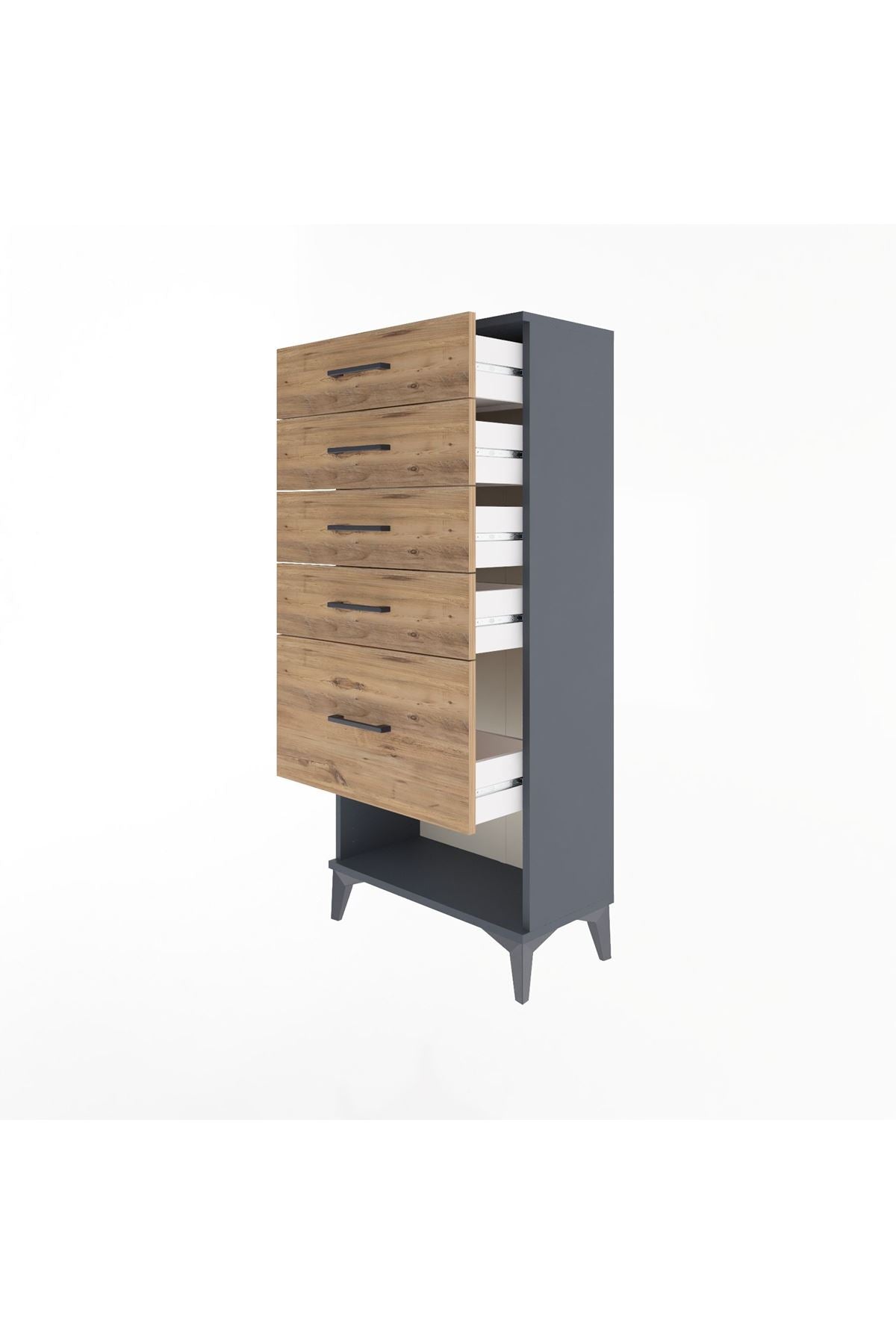 Arges Dolap 5 Çekmeceli 60x30x134 - S17M022V6A