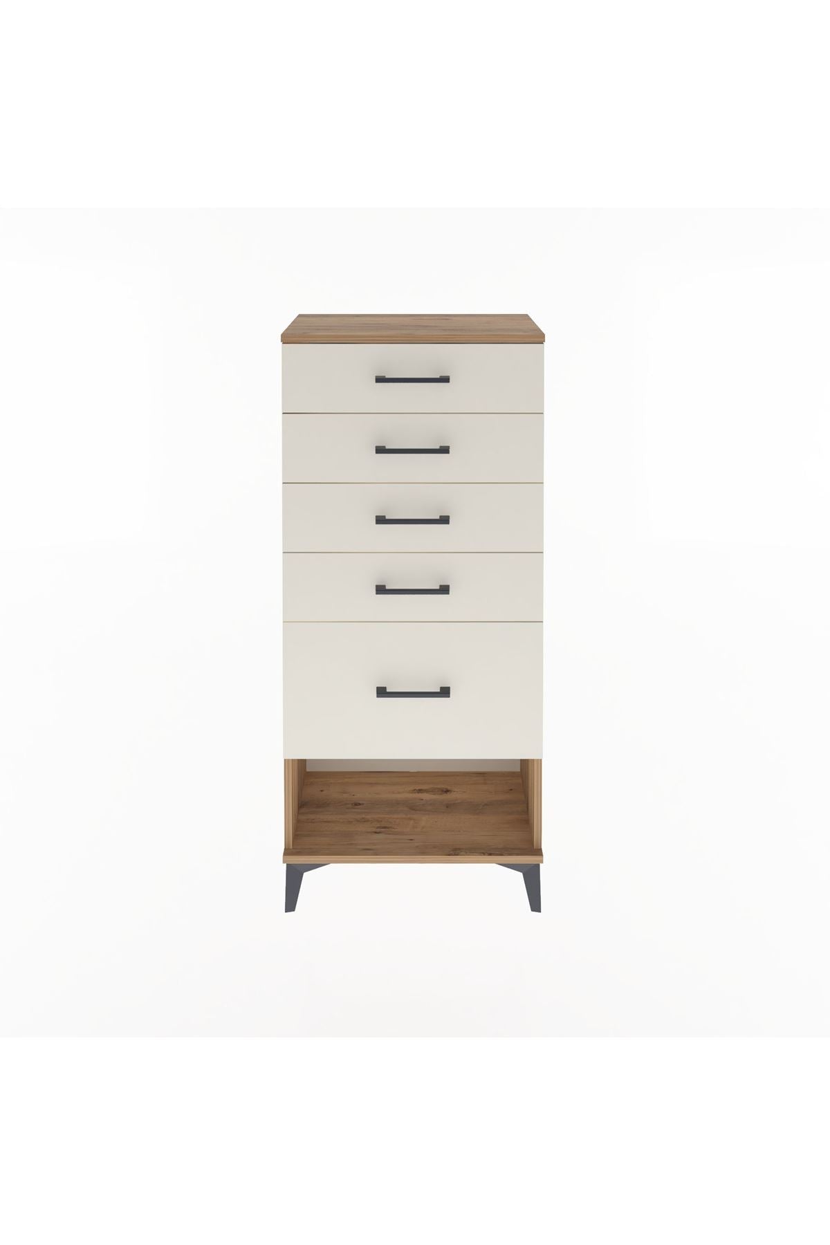 Arges Dolap 5 Çekmeceli 60x30x134 - S17M022V7A