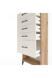 Arges Dolap 5 Çekmeceli 60x30x134 - S17M022V7A