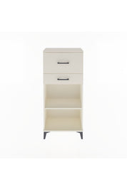 Arges Dolap Tek Raflı 2 Çekmeceli 60x30x134 - S17M023V1A