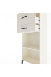 Arges Dolap Tek Raflı 2 Çekmeceli 60x30x134 - S17M023V1A